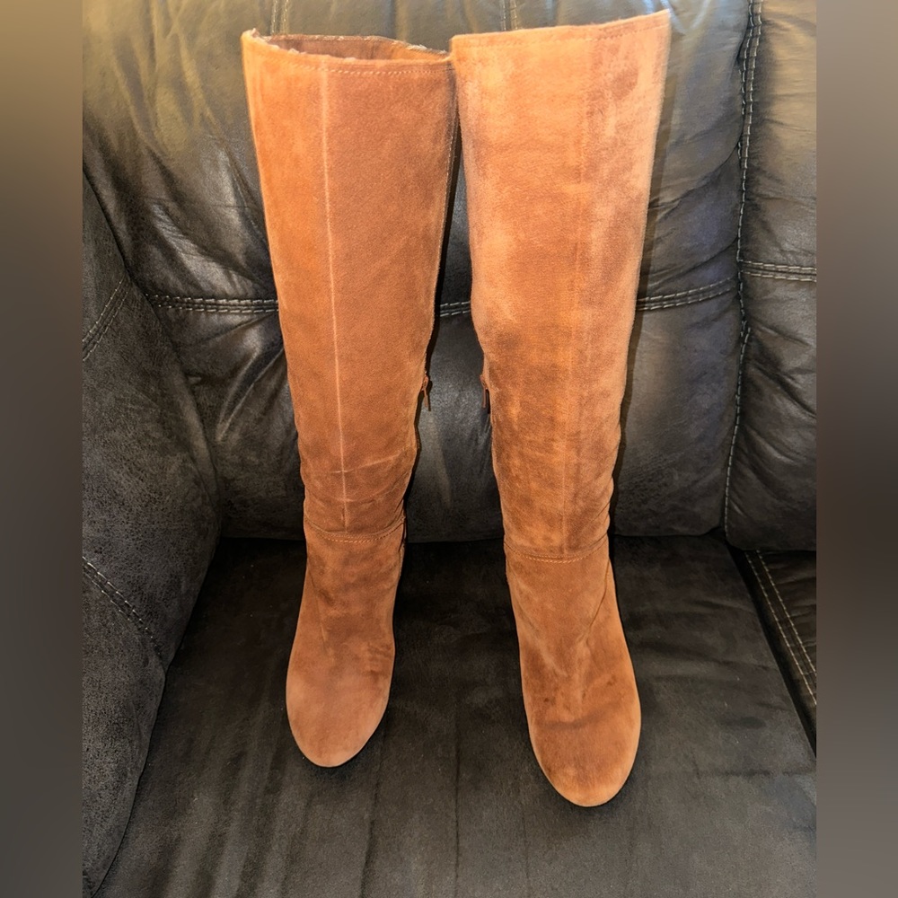 Jessica Simpson Virnica2 SuedeCognac - Picture 7 of 9